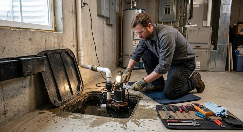 Basement Sump Pump Service in Providence, RI