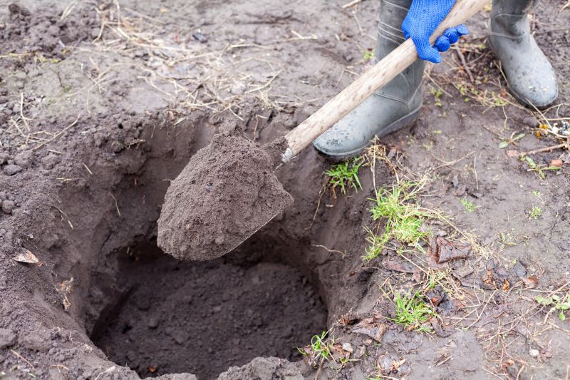 Post Hole Digging in Spring